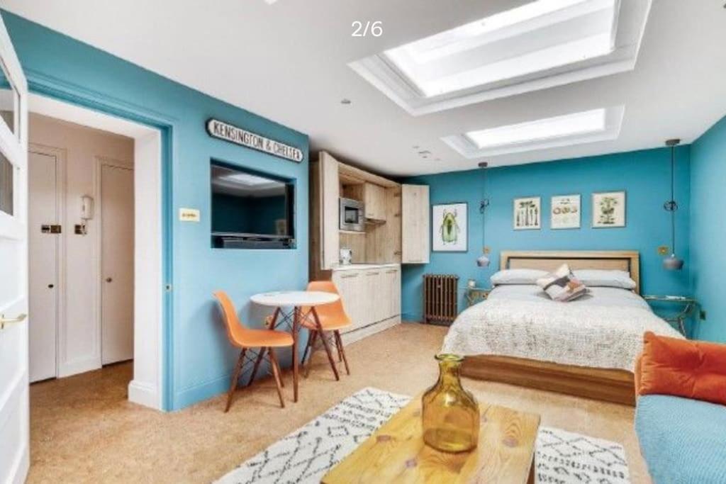 Stylish Notting Hill Air Conditioned Studio Лондон Экстерьер фото